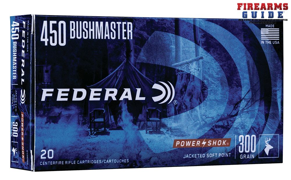 Federal Ammunition Announces New Loads in 450 Bushmaster