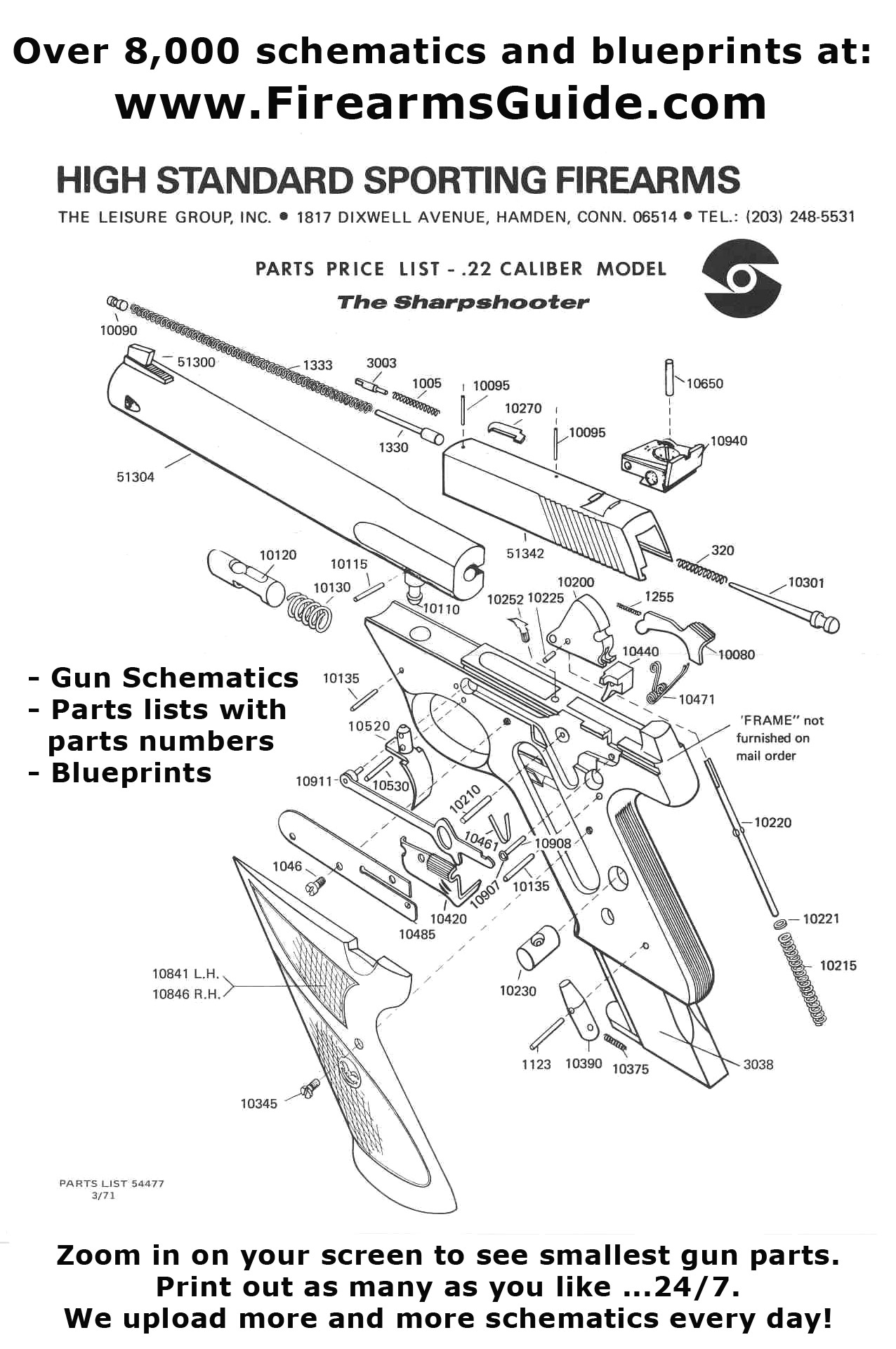 Pistols M1911A1 and Revolvers cal 38 1971 FM 23-35 