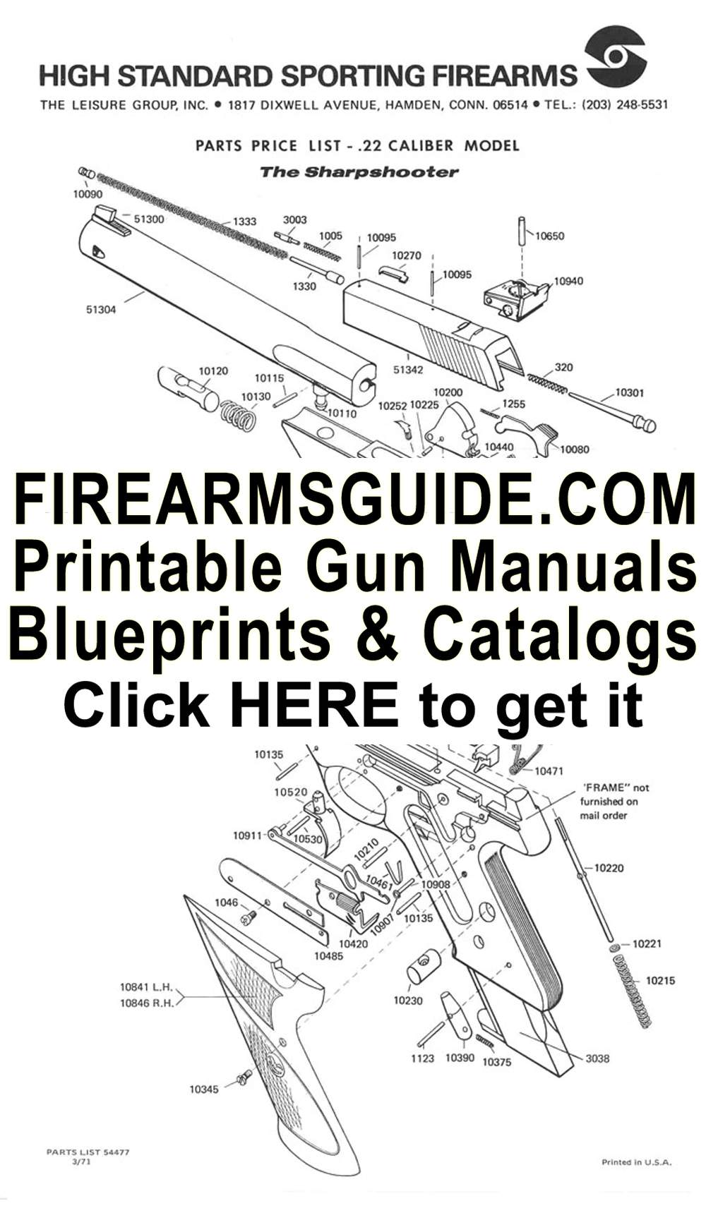 Browning 1954c Automatic Shotgun Owner's Manual 