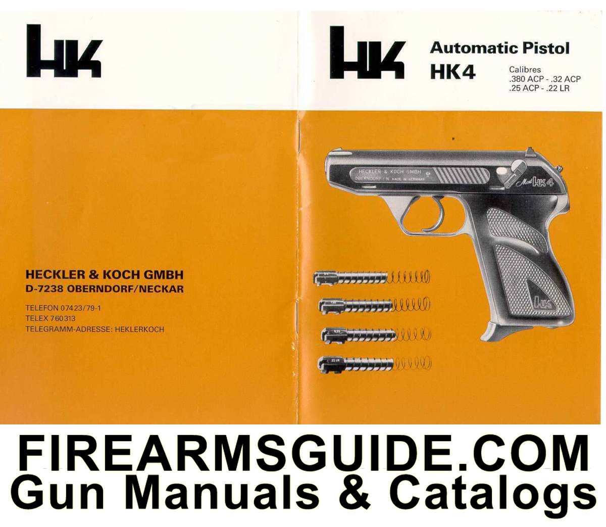 Over 21,580 Printable Gun Manuals, Schematics, Blueprints and Old Gun  Catalogs at www.