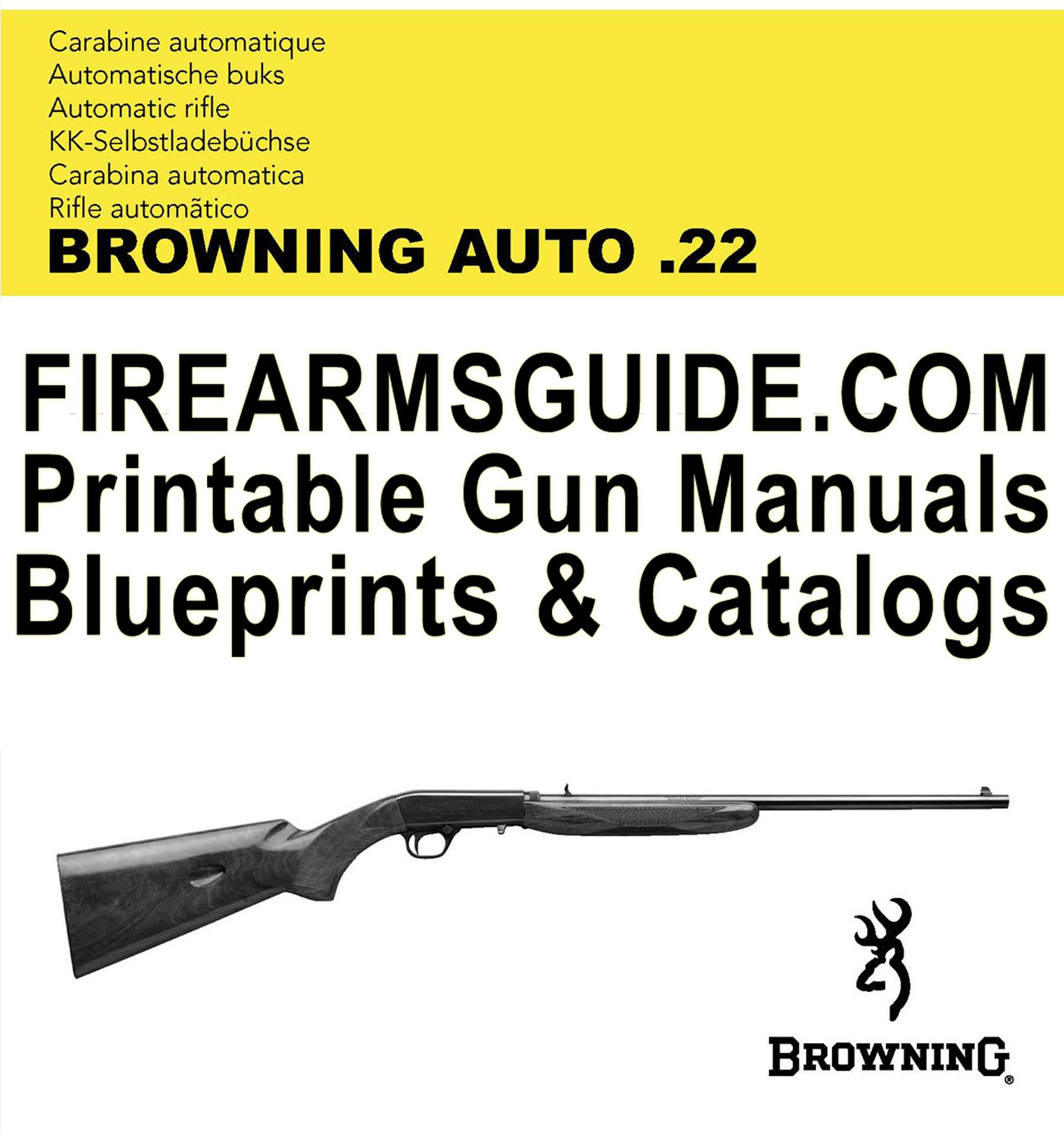 The World's Largest GUNSMITHING LIBRARY with over 24,200 printable gun  schematics, blueprints, manuals and vintage guns and ammo catalogs