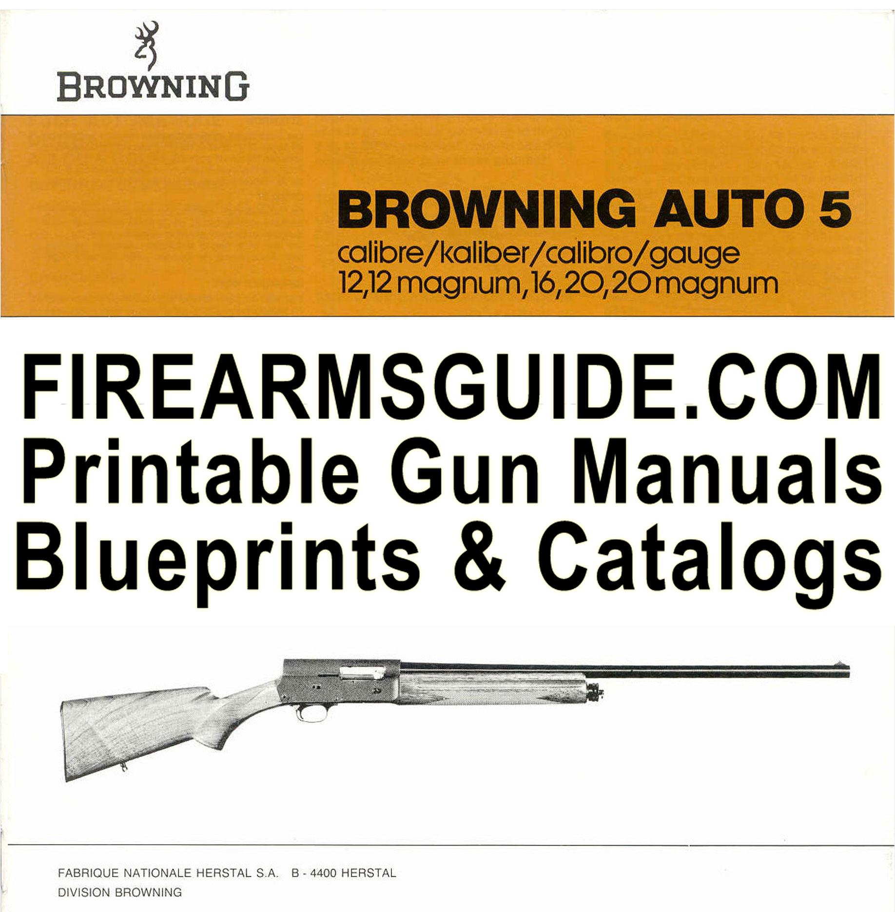 The World's Largest GUNSMITHING LIBRARY with over 24,200 printable gun  schematics, blueprints, manuals and vintage guns and ammo catalogs