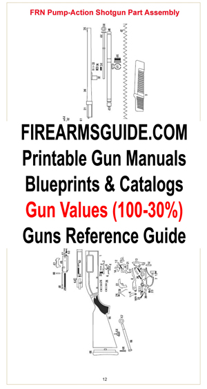 Printable Gun Manuals, Blueprints with Dimensions, Schematics, Old ...