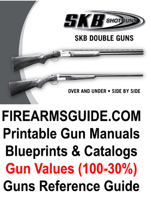 Printable Gun Manuals, Blueprints with Dimensions, Schematics, Old Catalogs  & Parts Lists