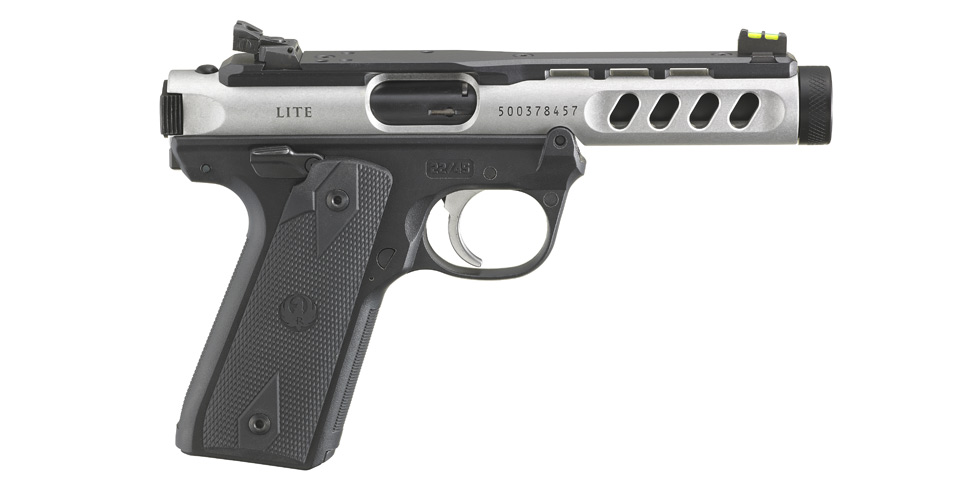 Ruger Introduces New Ruger Mark Iv Lite Optic Ready With Co Witness Sights