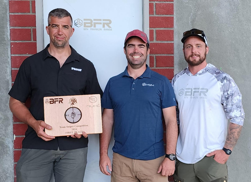 Hornady Shooters Hamilton and Murphy Win BFR Team Sniper Competition