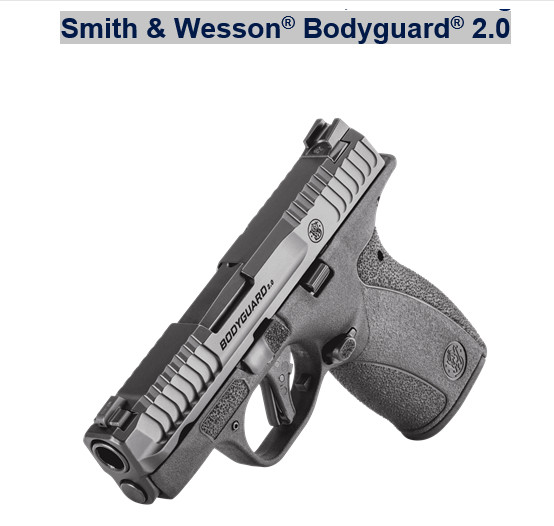 The Ultimate Micro Pistol – the Smith & Wesson Bodyguard 2.0