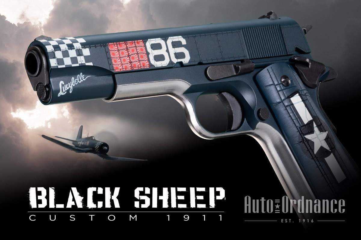 Auto-Ordnance Black Sheep 1911 – Own a piece of aviation history and a tribute to America’s Greatest Generation