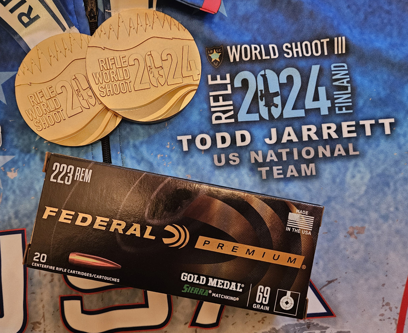 Federal Shooter Todd Jarrett Wins Gold at the IPSC Rifle World Shoot