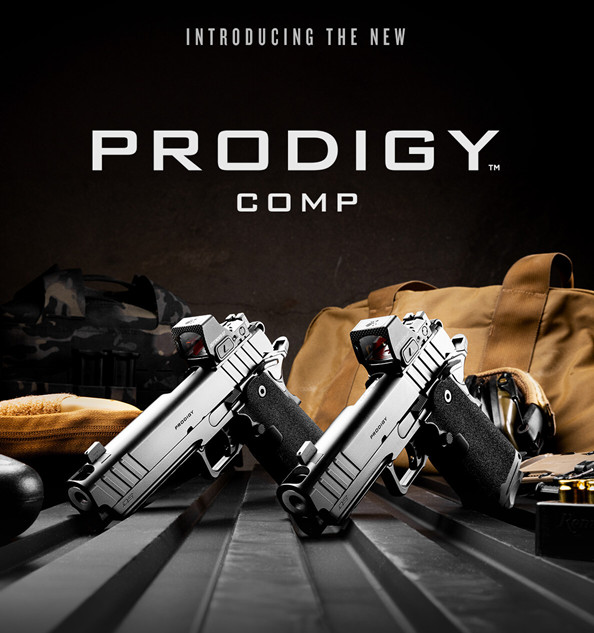 Springfield Armory just presented new 1911 Prodigy Comp in 9mm with Agency Optic System plates.