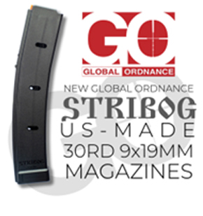 Innovative 30-round magazine designed for Grand Power Stribog SP9A1 and SP9A3