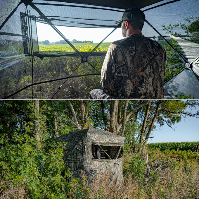 TrueTimber Introduces New Tekari Vision 270 Hub Blind