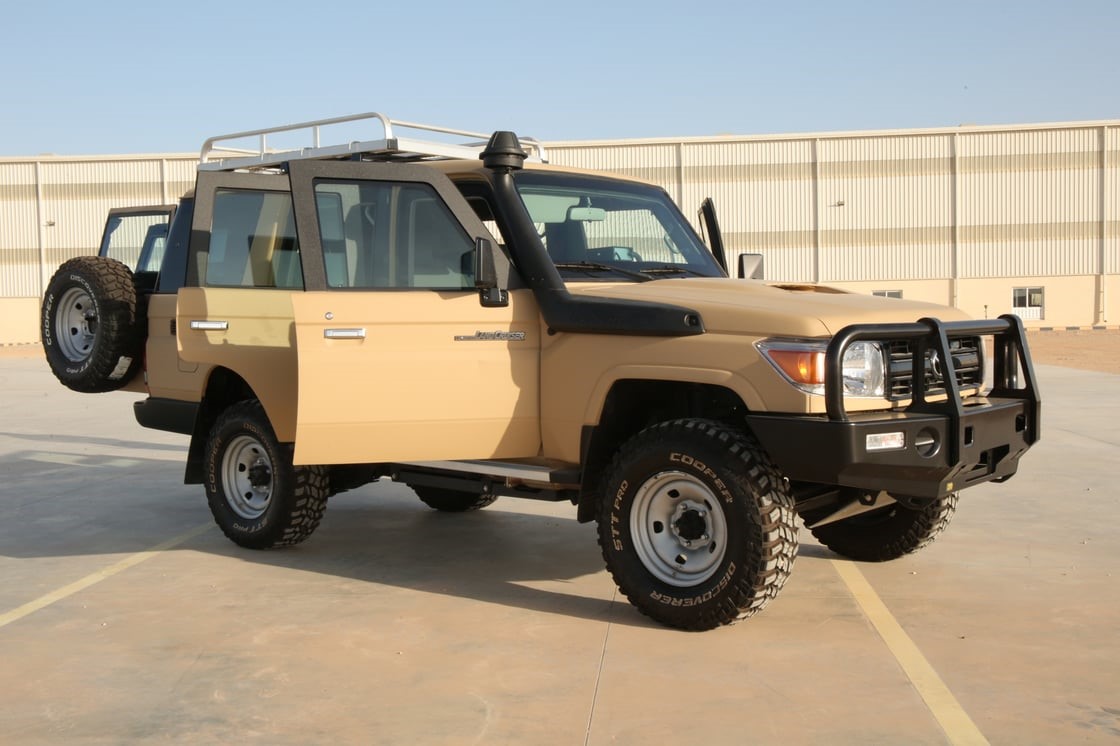 Meet the Armored Toyota Land Cruiser TLC 76 Series