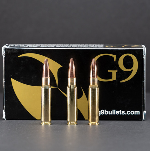 G9 Defense .308 Win 145gr Barrier Blind Solid Copper Hollow Point