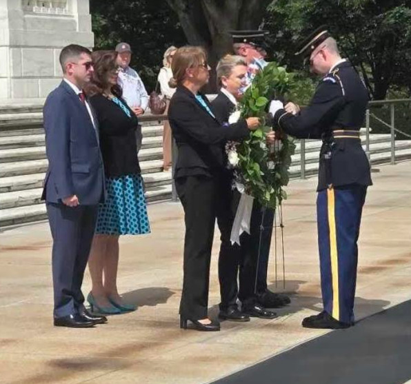 Women For Gun Rights Joins Second Amendment Institute In Wreath Laying Ceremony