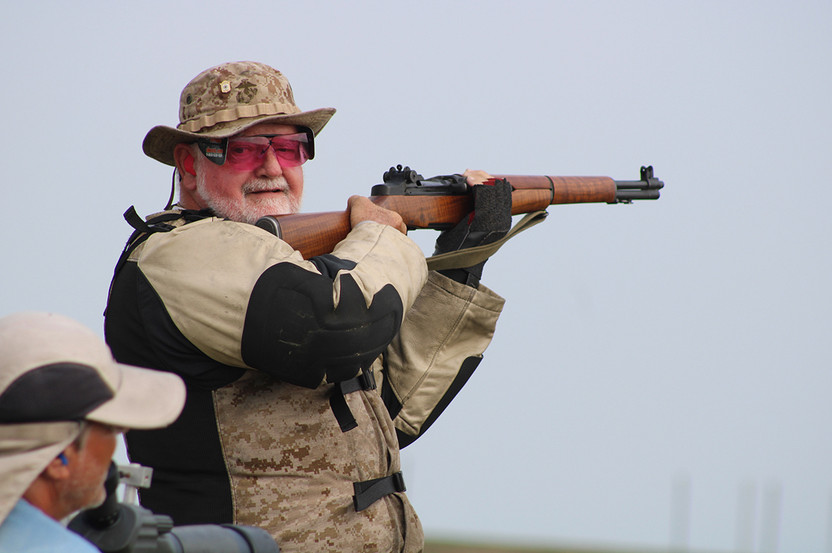 Bill Fairless Earns Distinguished Rifleman Badge with M1 Garand