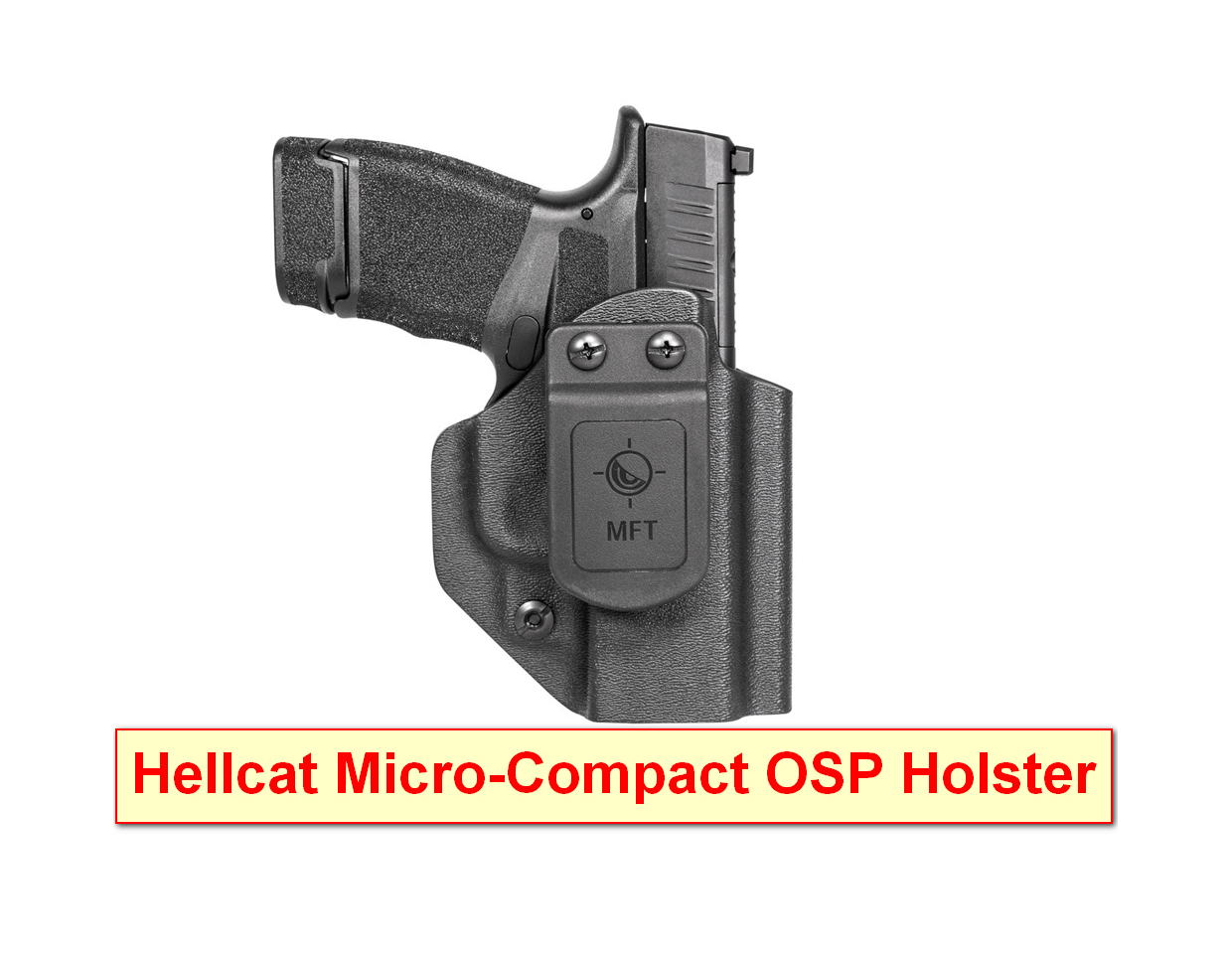 Mission First Tactical IWB Holster for the Springfield Hellcat Micro-Compact OSP 9mm pistol