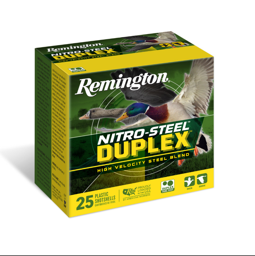 Remington Ammunition Announces Availability of Nitro-Steel Duplex