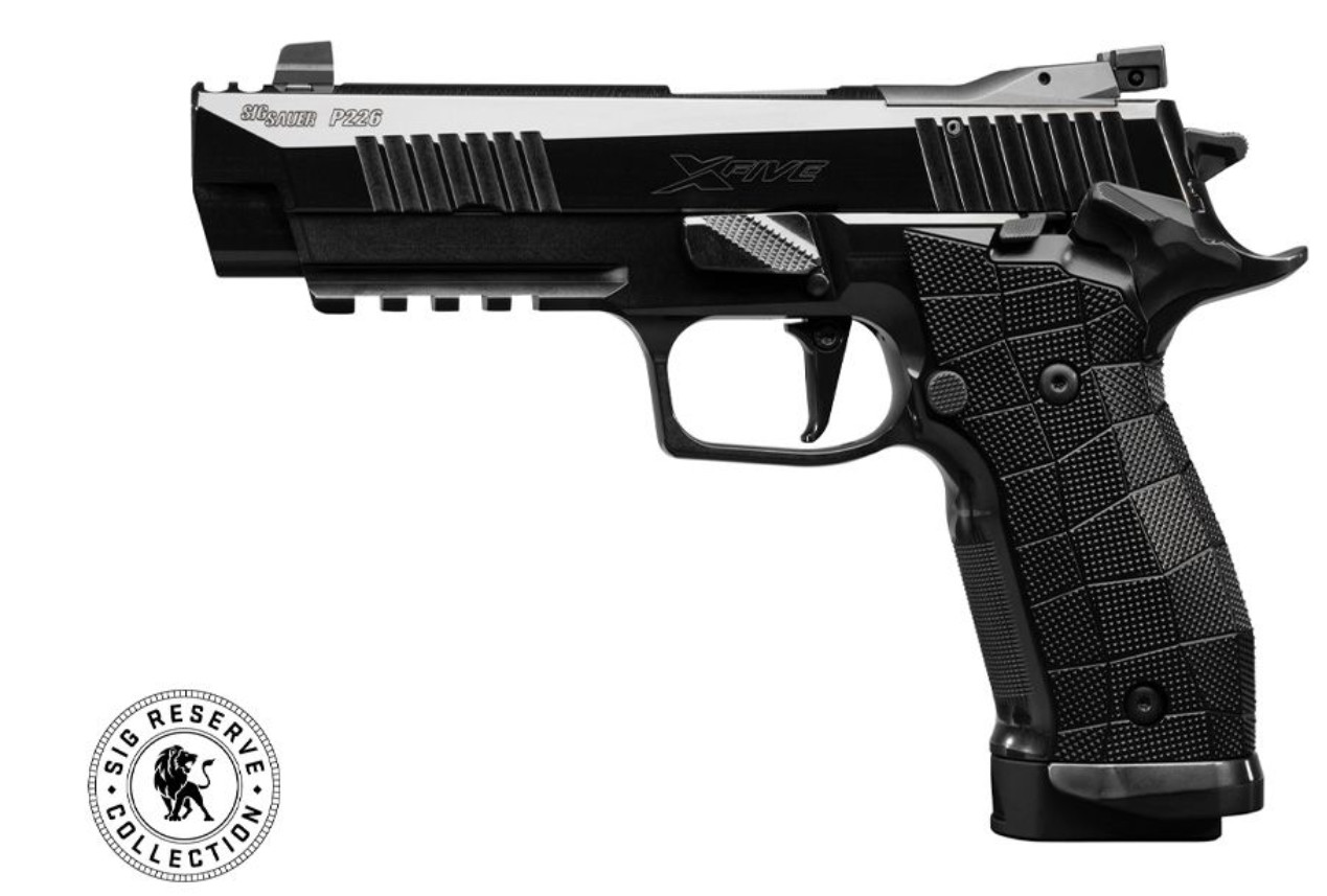 Sig Sauer Introduced all-steel P226-XFIVE RESERVE from SIG Reserve Collection