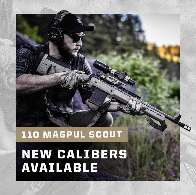 Savage Arms Announces 110 Magpul Scout in New Calibers