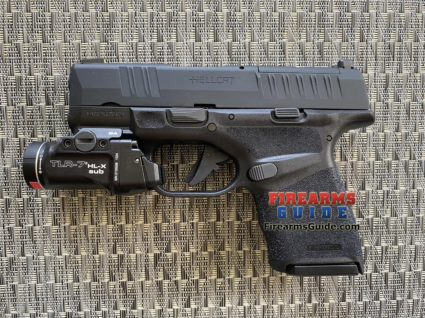 The Streamlight TLR-7 HL-X Sub USB Gun Light