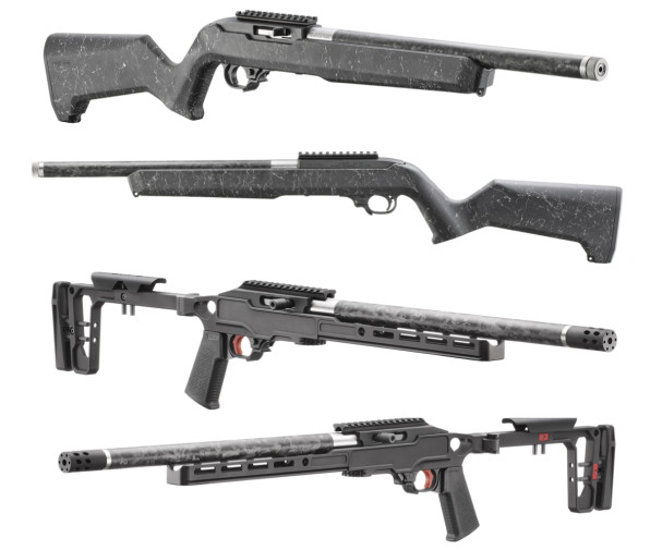 Ruger Releases Ultra Lightweight 10/22 with Carbon Fiber Barrel Sleeve