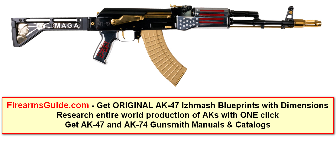 Arsenal Custom Shop present TRUMP AK-47 at the SHOT Show 2025