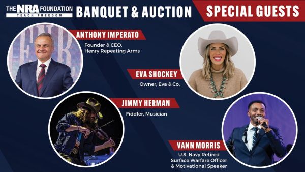 Special Guests Announced at the NRA Foundation Banquet & Auction held during the NRA Annual Meetings & Exhibits