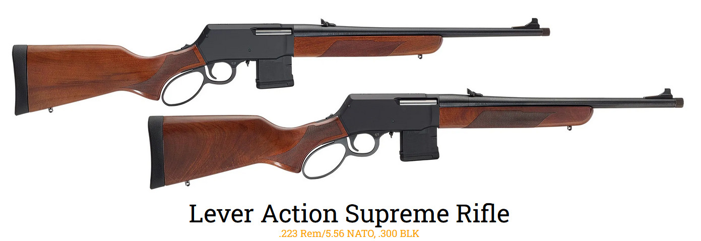 Introducing the Lever Action Supreme Rifle