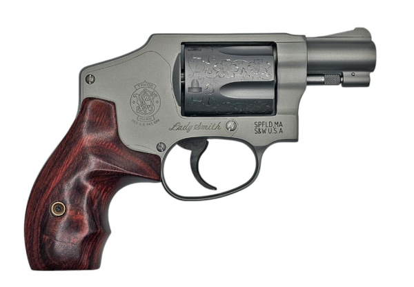 Camfour Custom Smith & Wesson 642 Lady Smith Engraved 38 Revolver