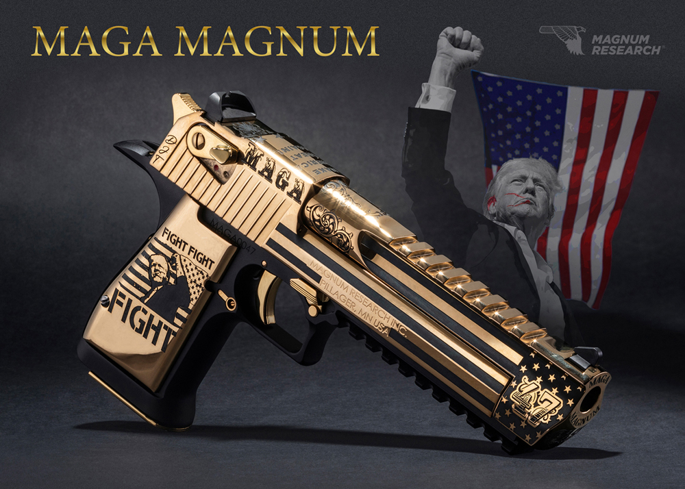 Introducing the President Trump Mighty MAGA Magnum from Magnum Research!