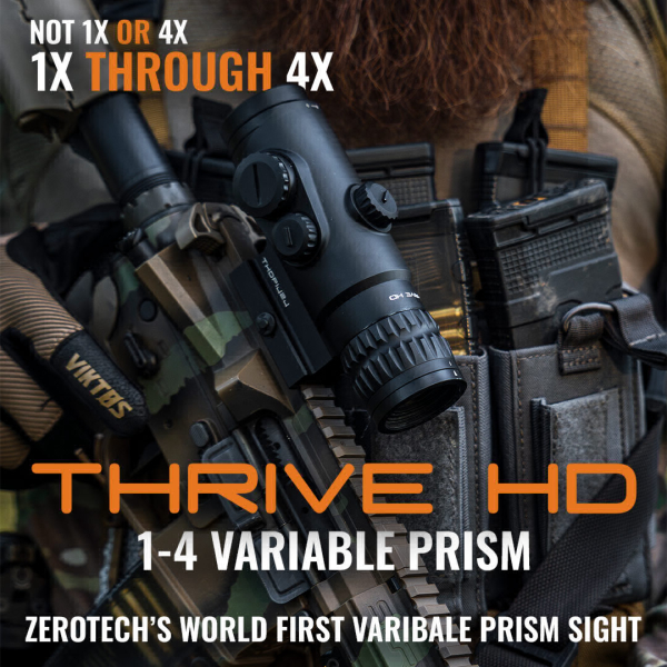 ZeroTech Optics Unveils the World’s First Variable Prism Sight