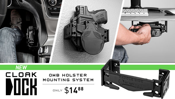 Cloak Dock Holster Mount New From Alien Gear 3087